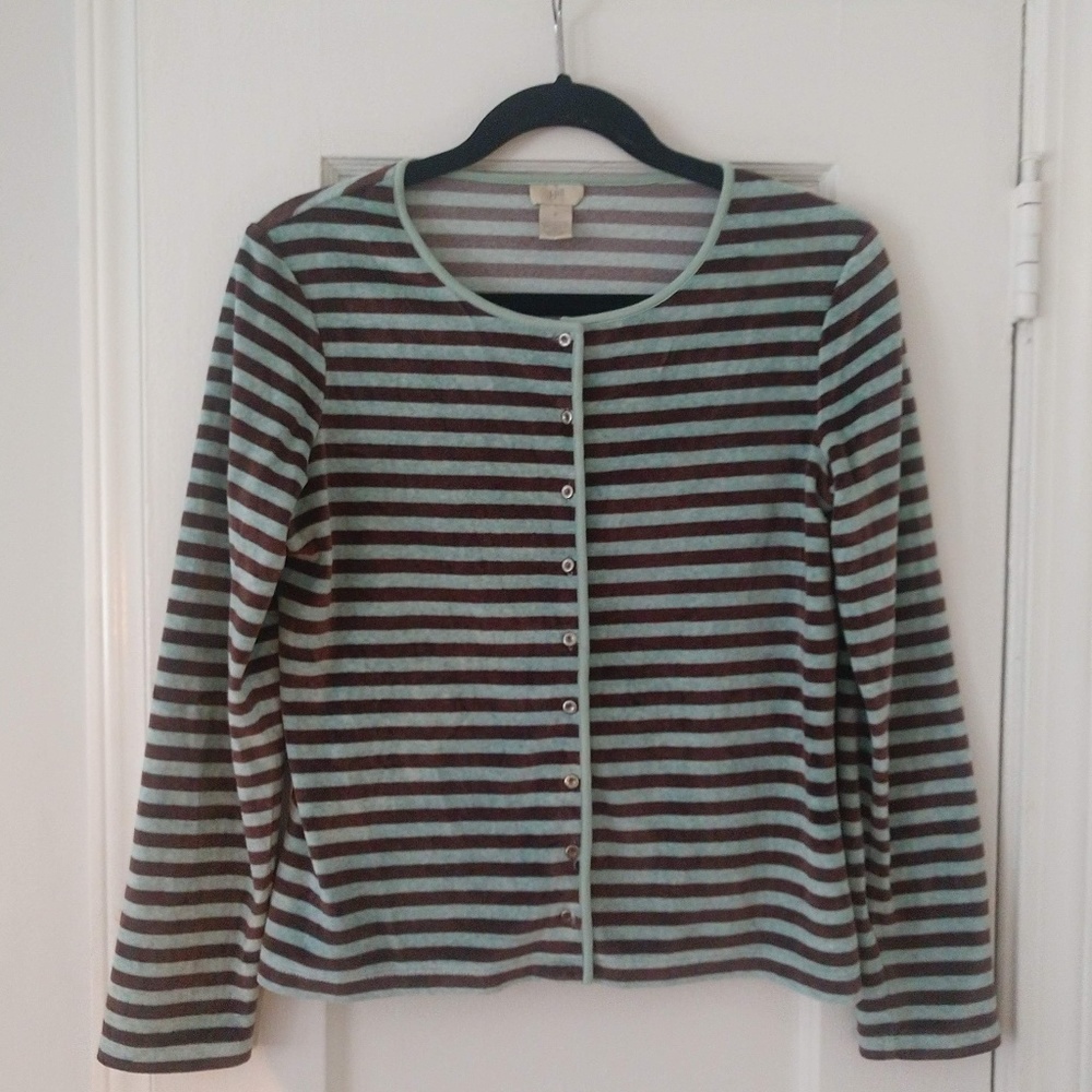 🛍️*4/$25 Velvet J.JILL EUC Buttoned TOP